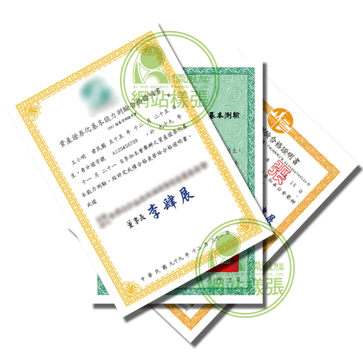 證書類
